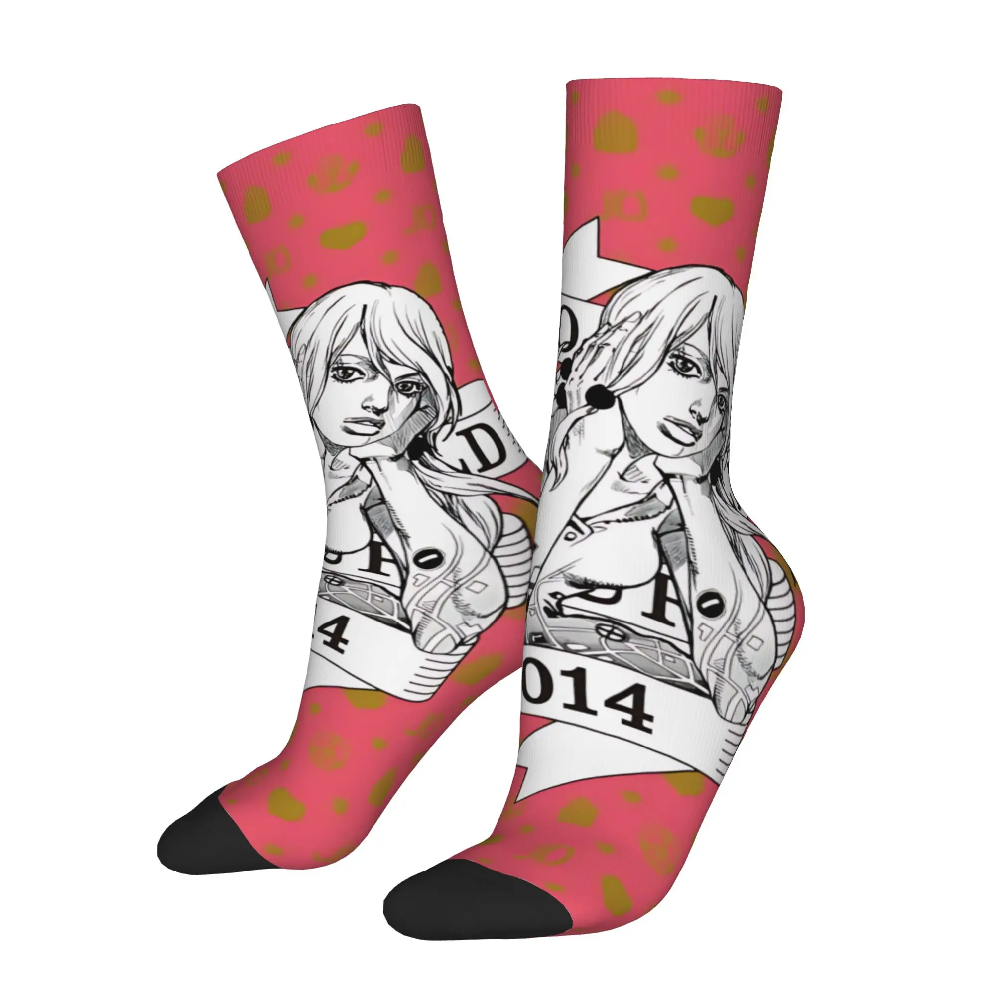 

Jojo's Bizarre Adventure Men's Socks Unisex Adults 18 Plus Harajuku Seamless Printed customized items Socks