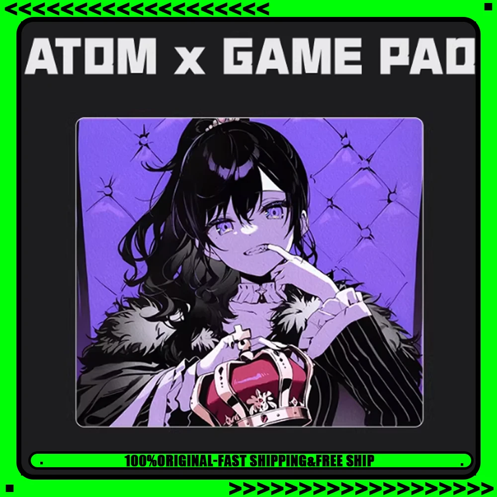 

ATOM Resin Gaming Mousepad FPS Speed and Control Mouse Pad Waterproof Skidproof For CSGO APEX Valorant Pc Accessories Gifts