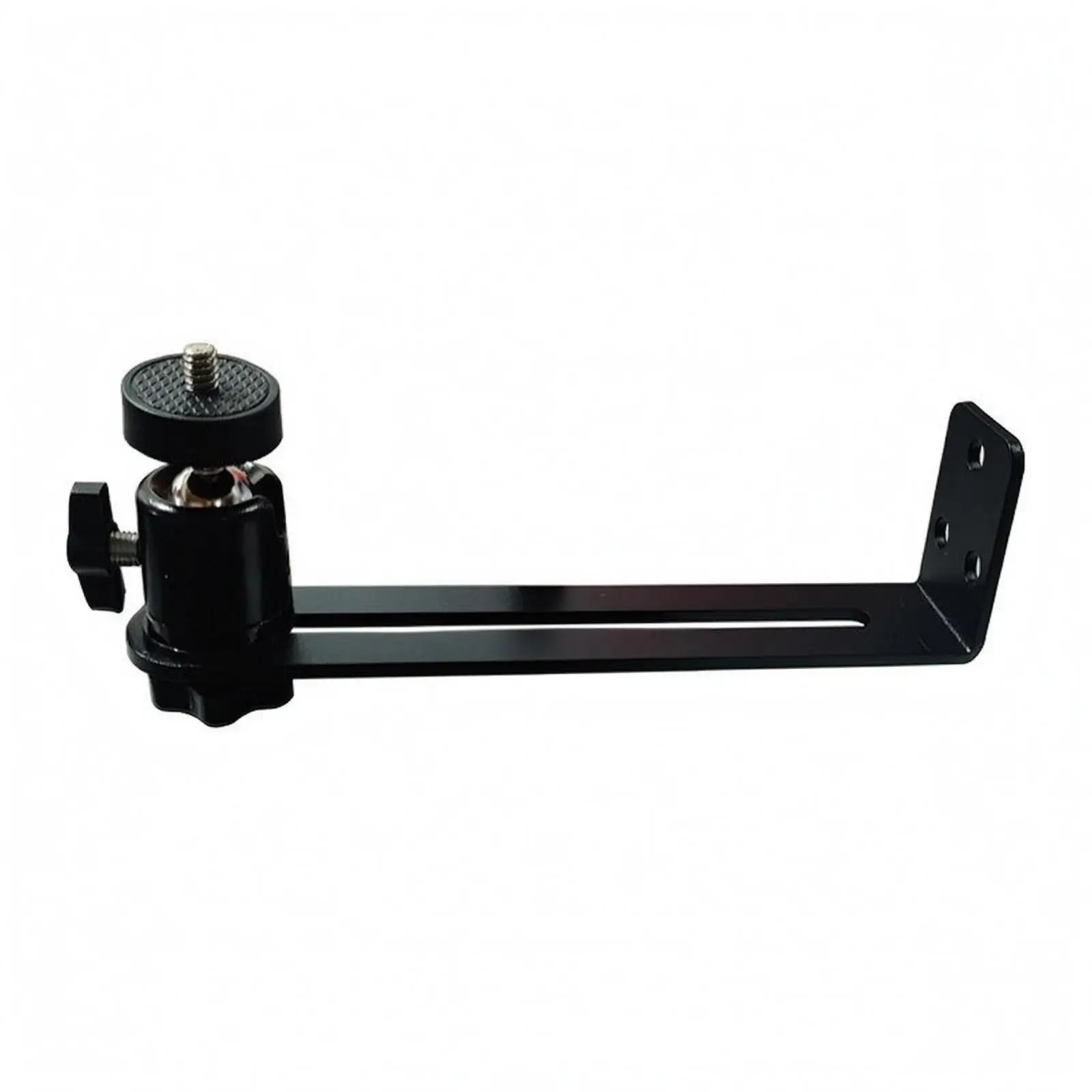 Wall-Mounted Display Bracket Slotted Arm Single-Hole Display Mount Metal