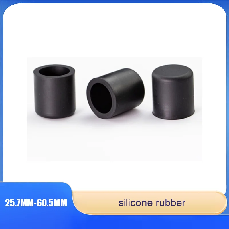 

25.7 mm to 60.5 mm Lndustrial Valve Interface Silicone Rubber Sealing Plugs, Industrial Pipeline End Rubber Sealing Plugs