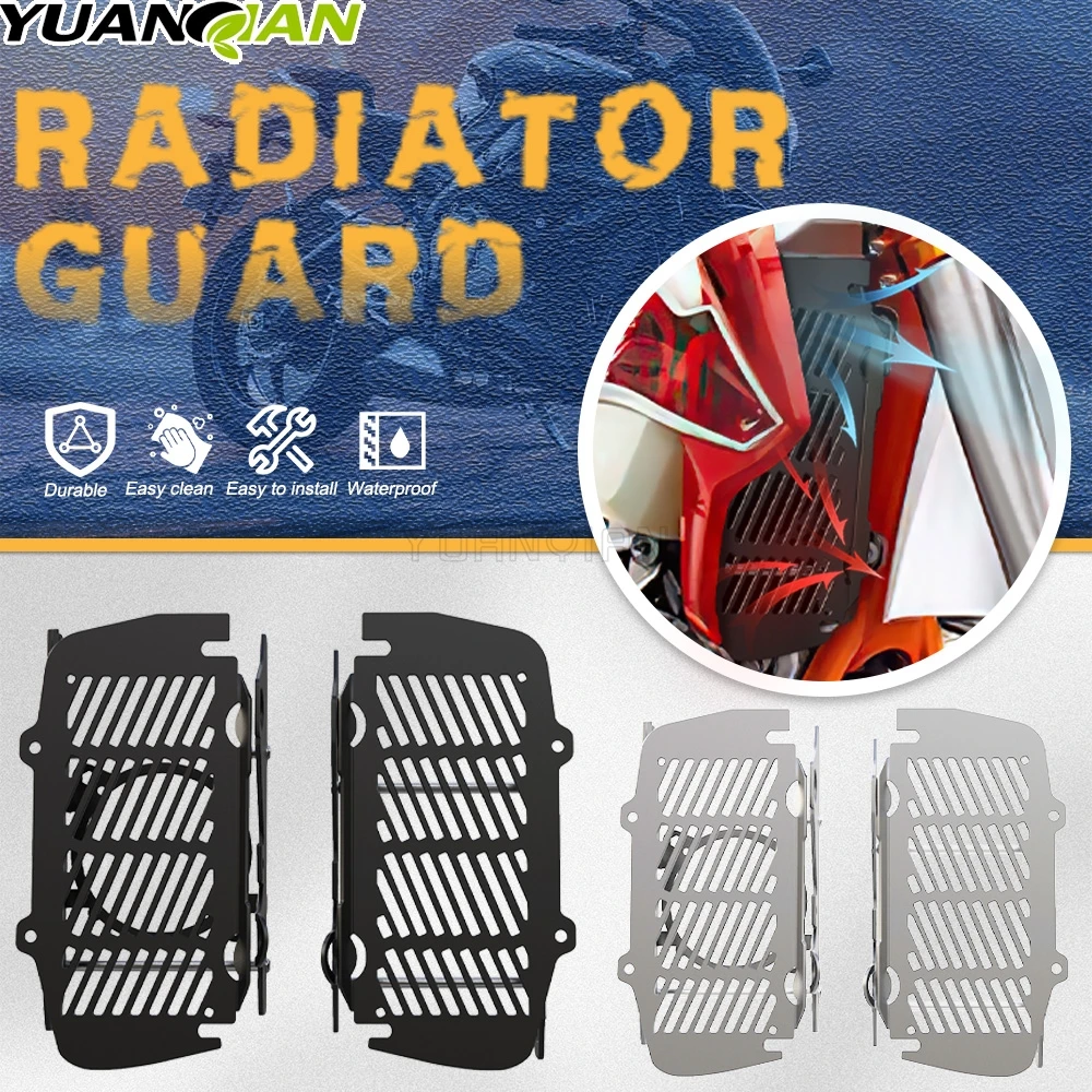 Für EXC XC SX SX-F XCW TPI 2T 4T 125 150 250 300 350 450 500 2019-2023 2024 2025 2026 Motorrad-Kühlergrill-Schutzabdeckung