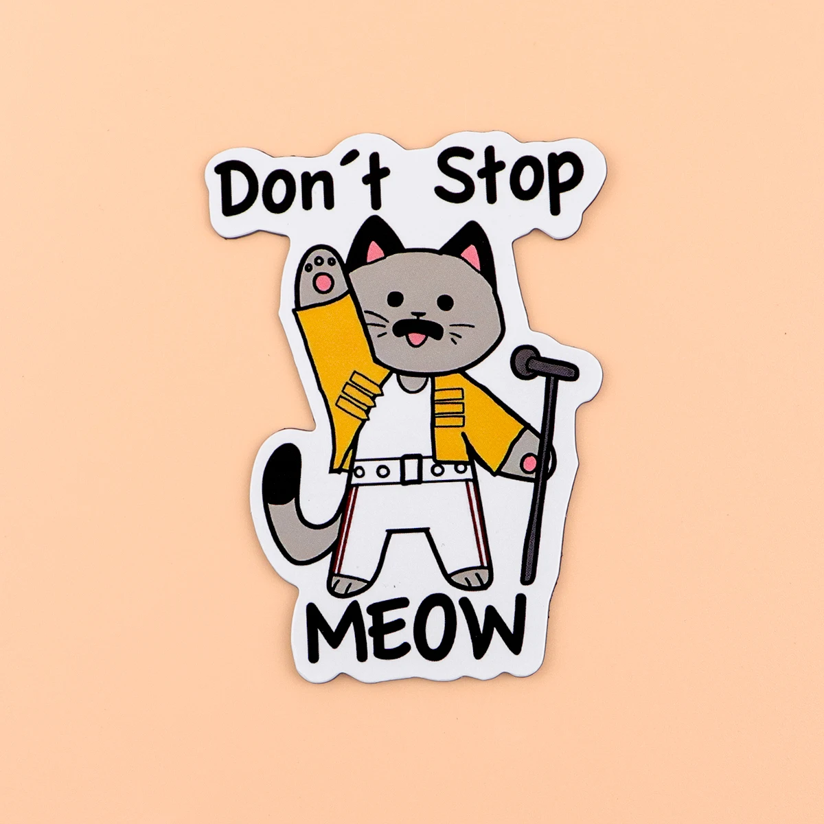 Imanes de nevera con gato - Pegatinas magneticas para frigorifico