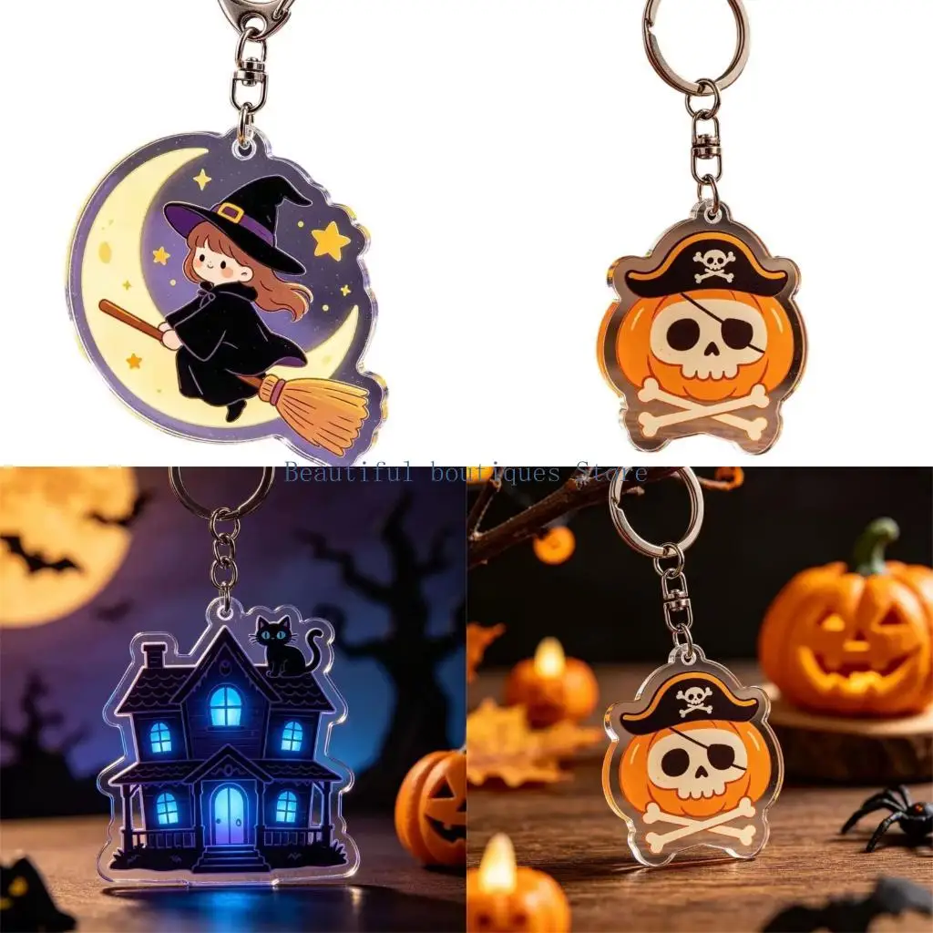 U4LF Backpack Zipper Pull Pendant in Acrylic for Fall Organization