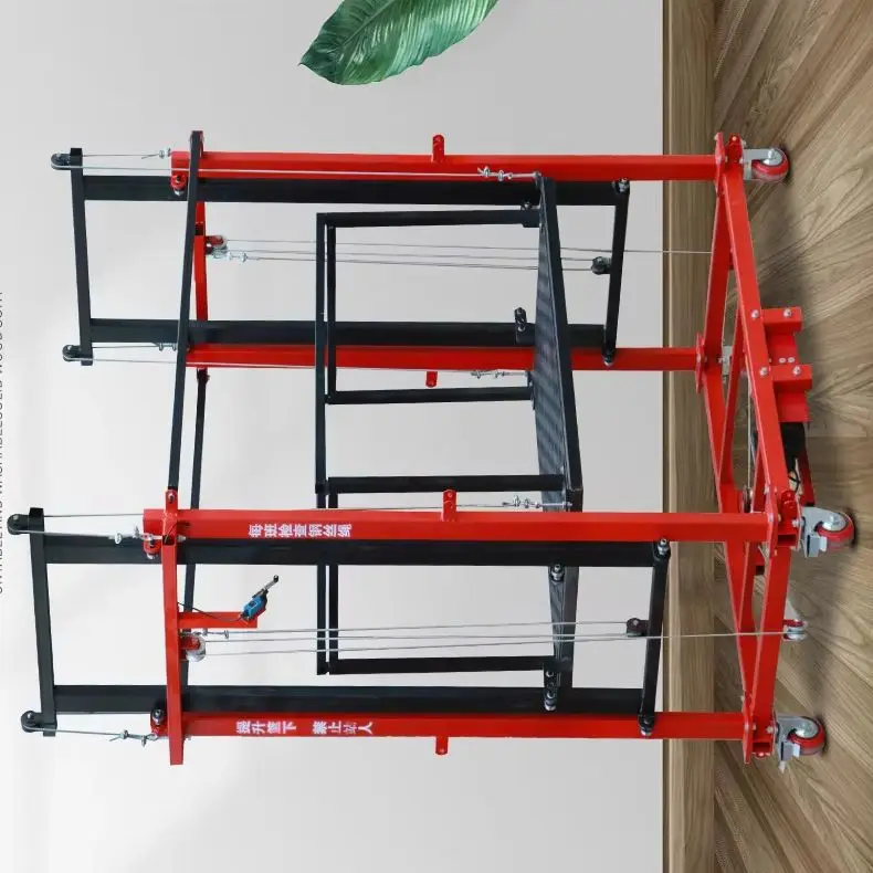 

2 м 300 кг лифт заводской складской машины для обработки материалов электрические складные леса