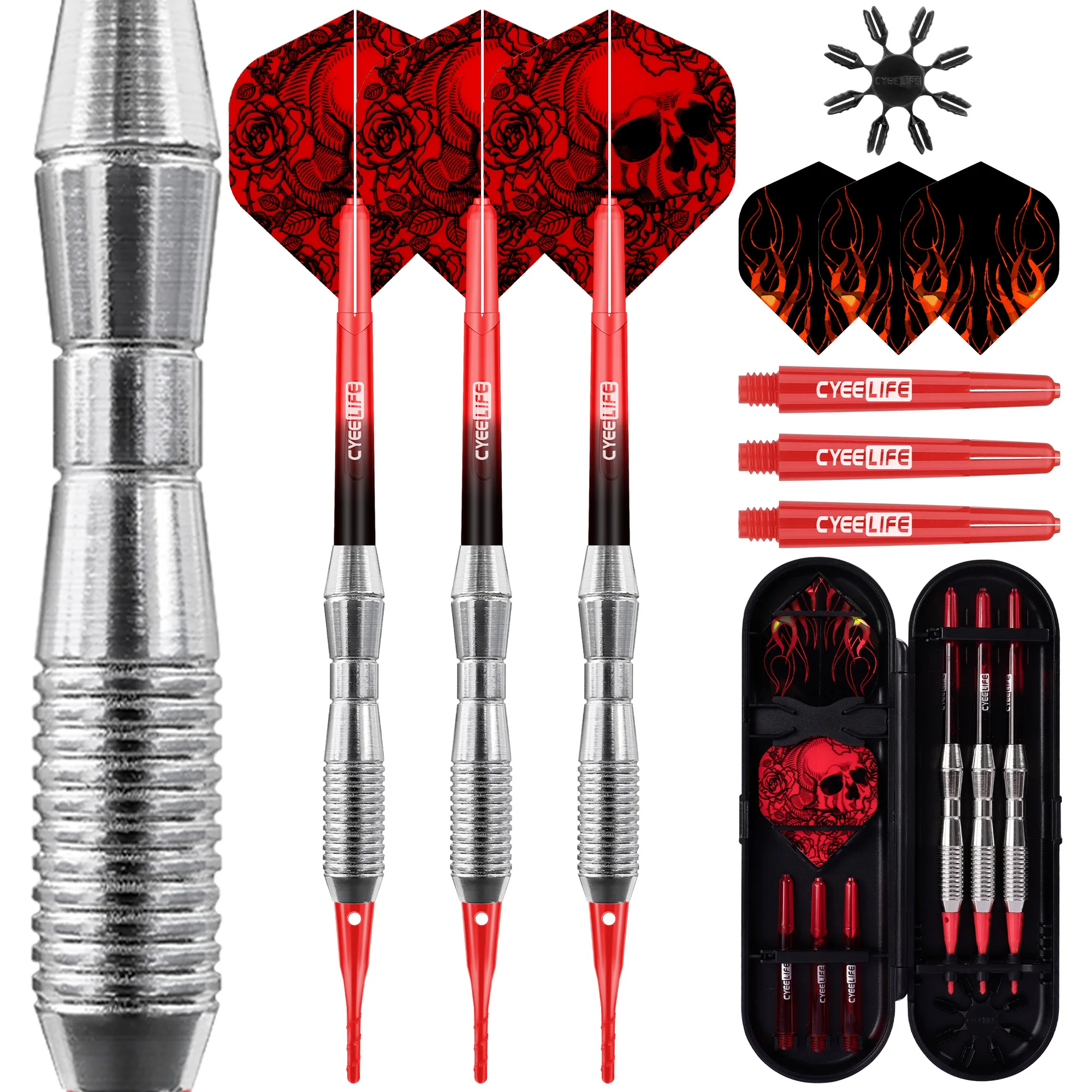 

CyeeLife 18 г Высококачественная мягкая дротик для соревнований, профессиональная электронная летающая бирка для взрослых