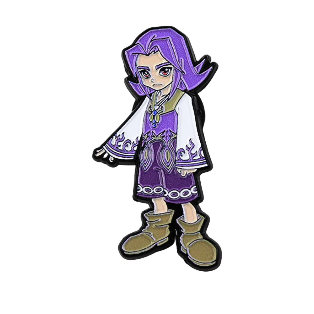 Character Figurine Kafei Enamel Brooch Classic Game Merchandise Lapel Pin Backpack Hat Cosplay Accessories Gamer Gift
