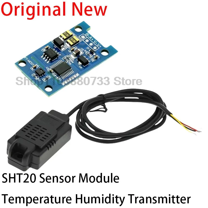 Temperature And Humidity Transmitter SHT20 Sensor Module Precision Monitoring Industrial Grade Modbus RS485 DC4-30V