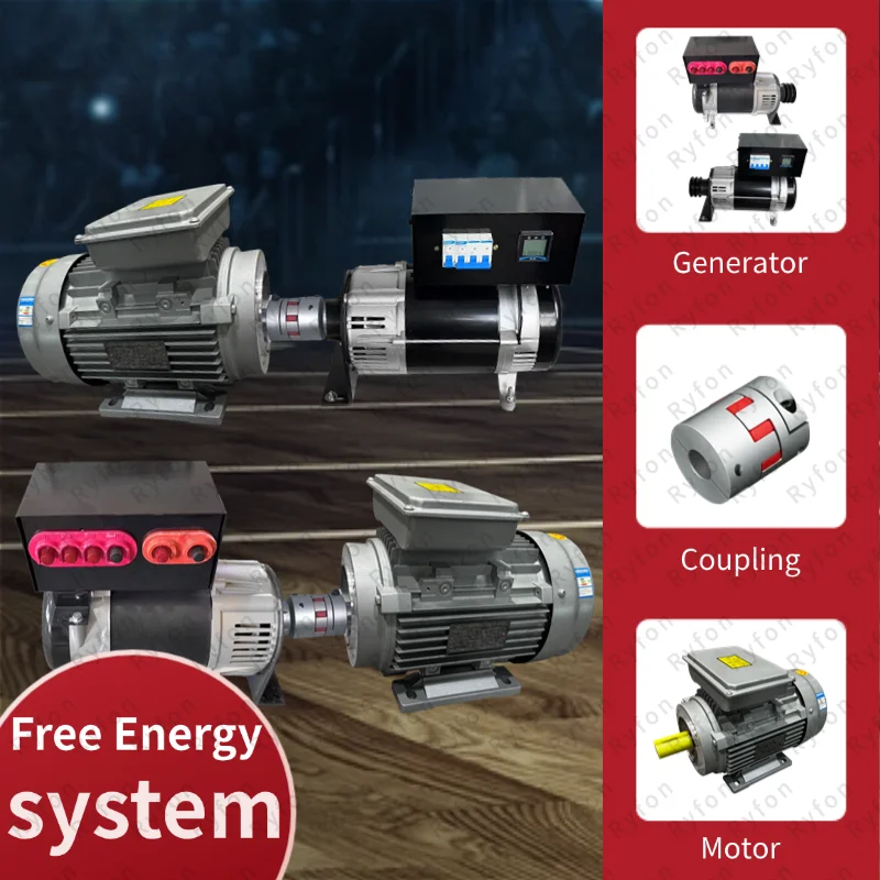 100kw AC Free Energy Permanent Magnet Generator 50KW Dual Voltage 220V 380V