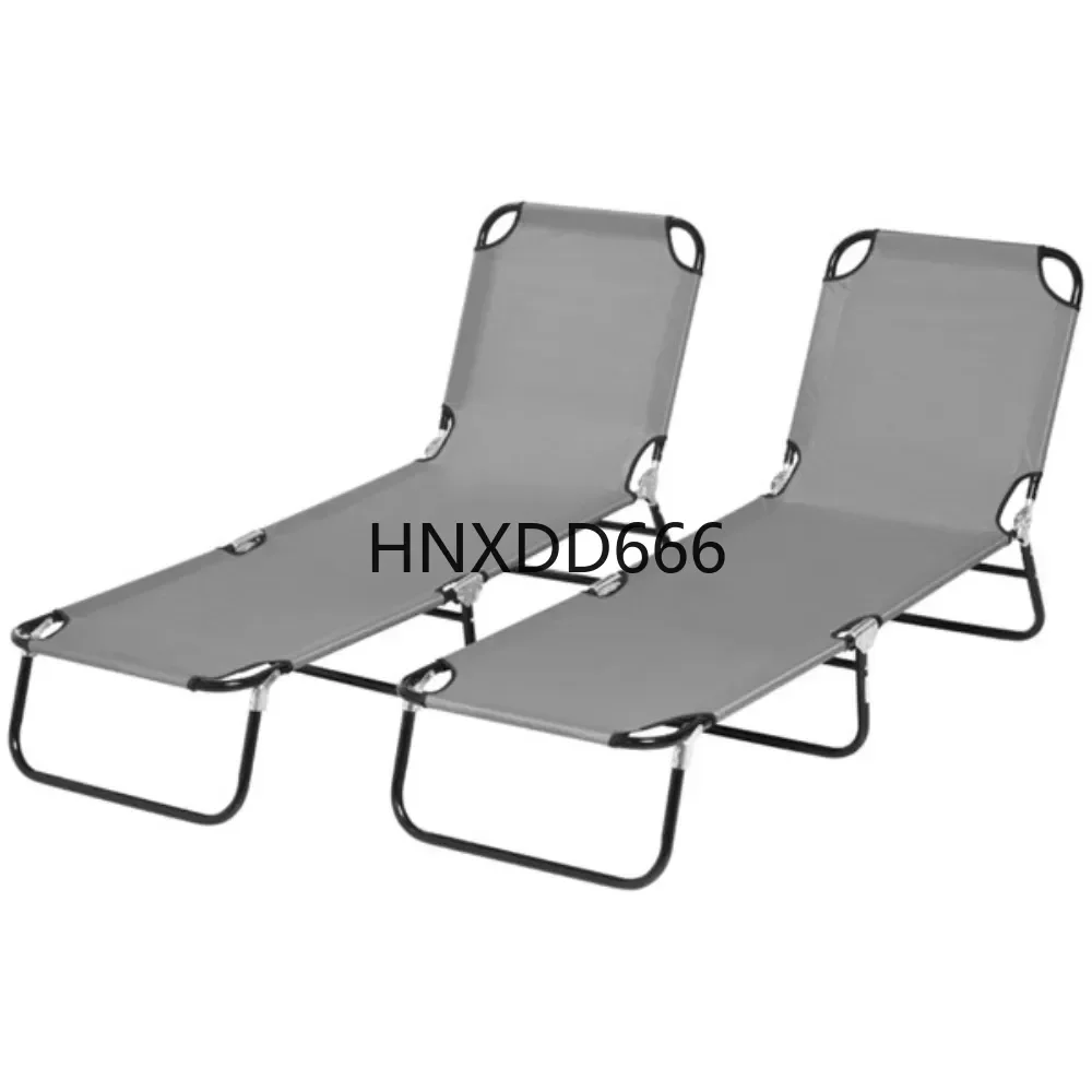 

Fold-out chaise longue / beach chair Breathable oxford fabric dries quickly to keep cool in the summer, foldable design