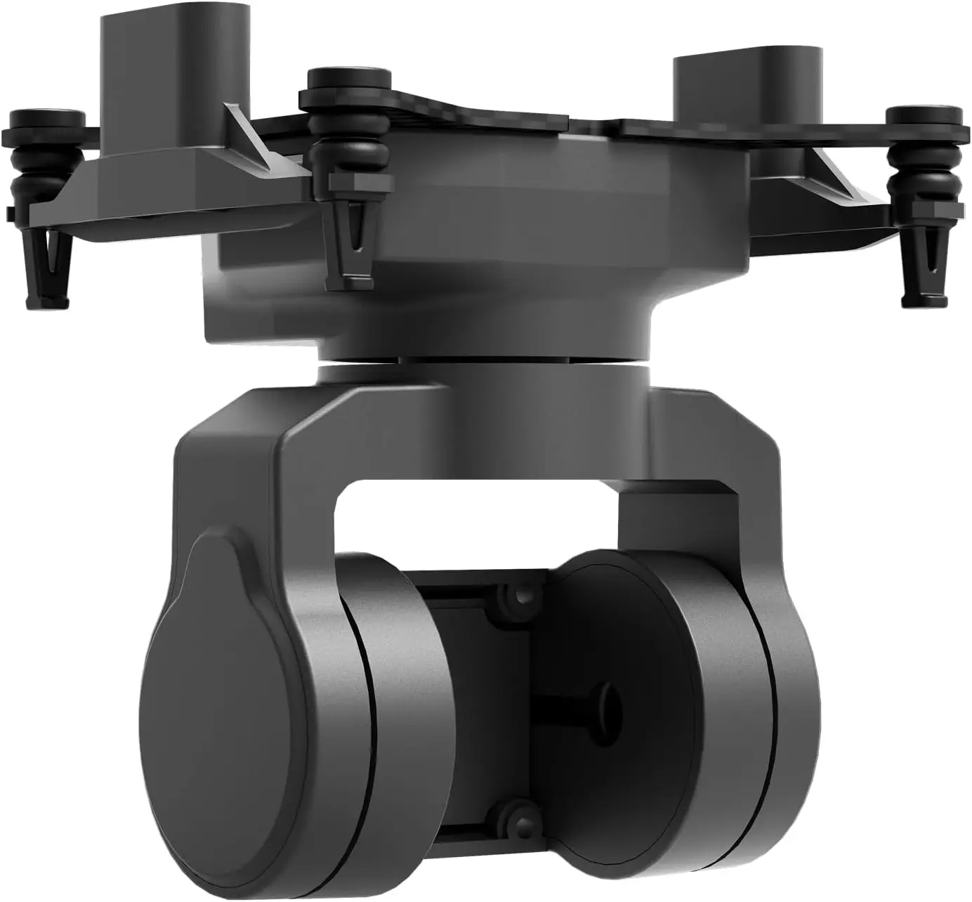 C-20D 2-Axis FPV Camera Gimbal Pan Tilt Mount Head Tracking Compatible with DJI O4 O3 for Walksn RC Airplanes