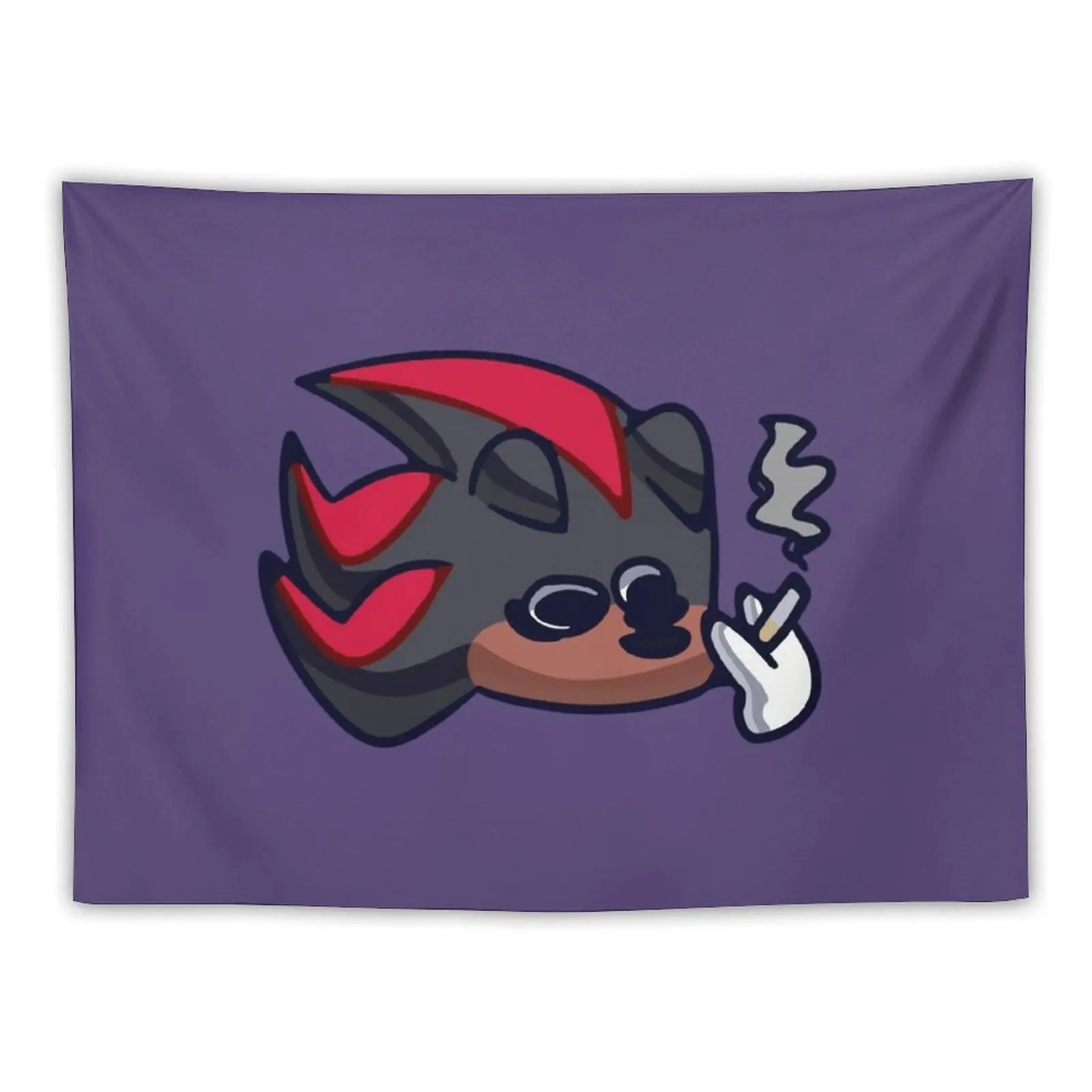 

cursed shadow smoking \t \t Tapestry Decorations For Your Bedroom Room Decor Aesthetic Tapestry