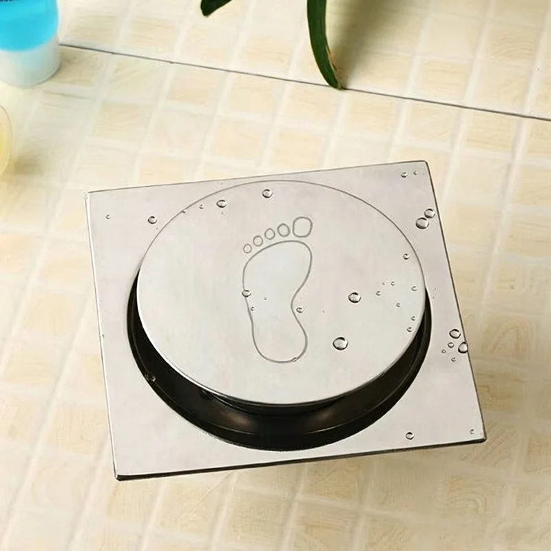 .  high quality stainless steel shower floor drain bathroom water anti-odor floor drain bounce floor drain YT-2112