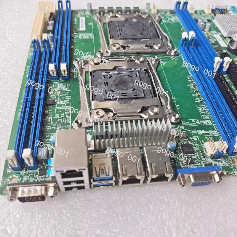 Dual Socket Server Motherboard X10DRL-i, C612 Chipset Supports Intel E5 V3 V4 CPU, for Workstation & Data Center