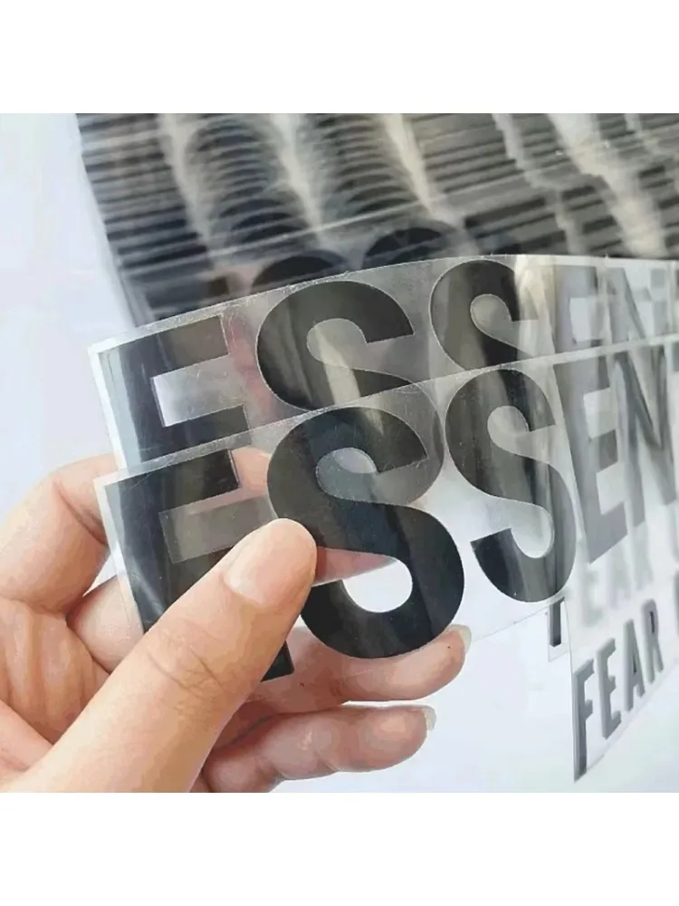 50 SZTUK Personalizowanych Silikonowych Logo 3D Termotransferowych Naklejek z Folii Termotransferowej do Prasowania na Ubrania, Folia HTV — zdjęcie produktu 7