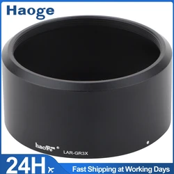 Haoge LAR-GR3X Lens Filter Adapter Ring for RICOH GR3X GRIIIX HDF Digital Camera for GT-2 GW4 Wide Conversion Lens replaces GA-2