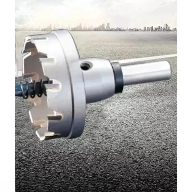Stainless steel hole opener, iron plate special drilling bit, hole expander