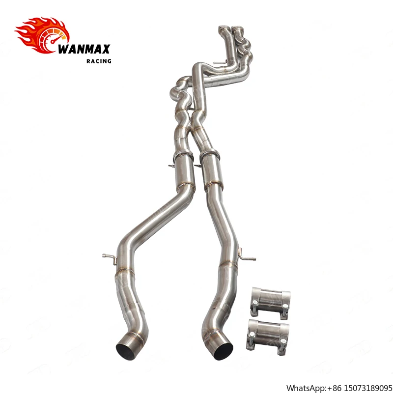 

Выхлопная система из нержавеющей стали 304 для F8X F80 F82 F83 M3 M4 Valvetronic, средняя труба равной длины для F80 M3