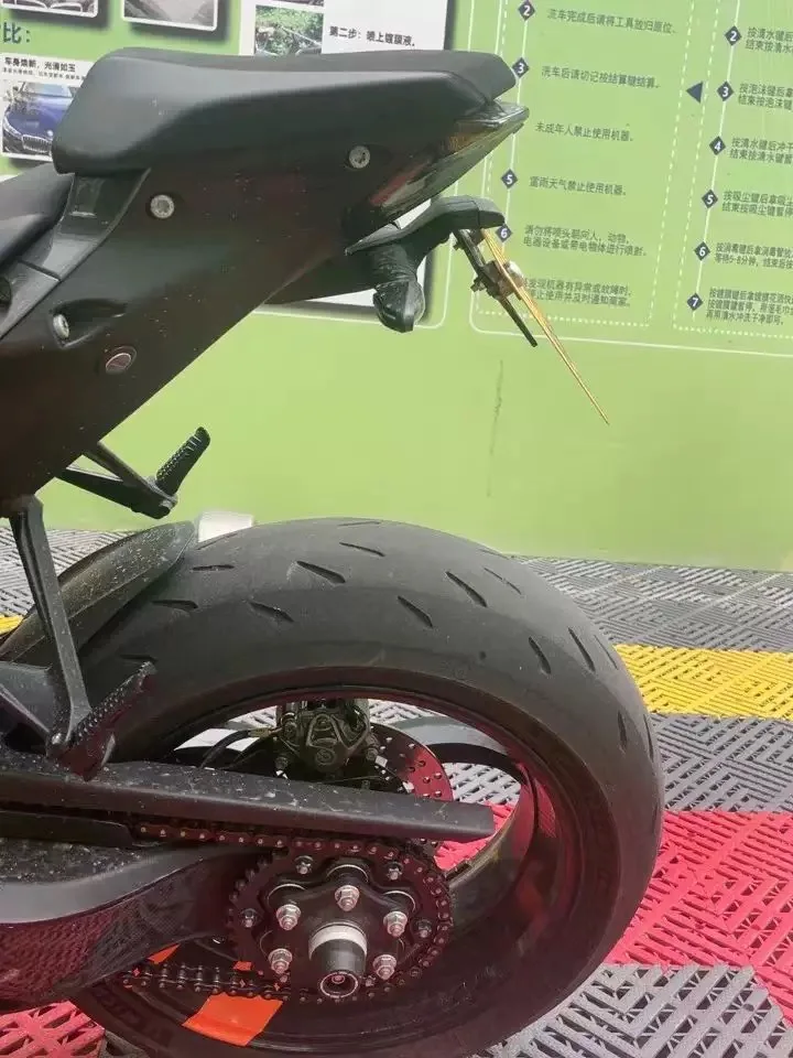 دراجة نارية لوحة ترخيص حامل الذيل مزيل تعديل الصلب الملحقات لسوبر ديوك 1290 R 2020-2024