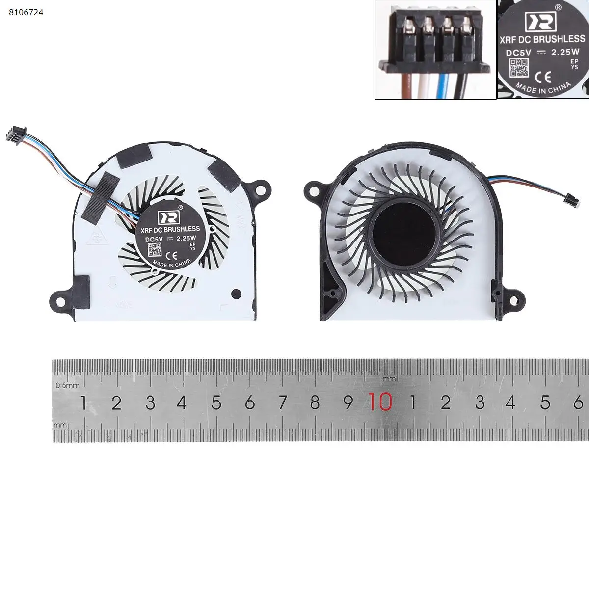 Laptop Cooling Fan for DELL latitude E7480 CPU 02T9GV