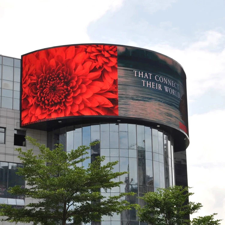 Digital Signage Advertising Display Full Color Outdoor Led Screen Waterproof P25 P3 P4 P5 P6 P8 P10 Outdoor Led Display Led Wall
