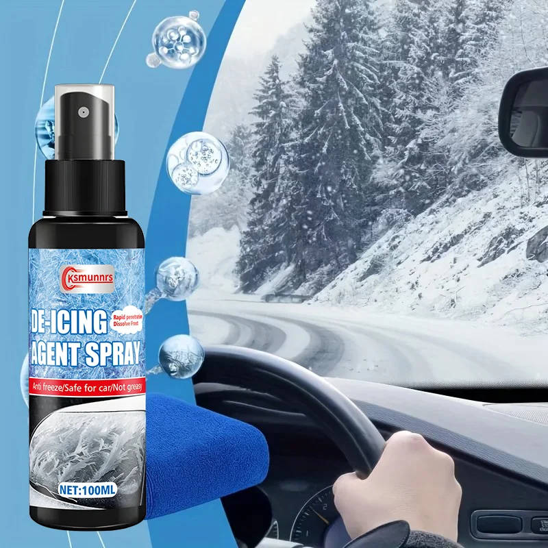 جديد!!! رذاذ مضاد للثلج للسيارات زجاج السيارة مضاد للتجميد ومضاد للضباب، طلاء نانو متين، يمنع الضباب والتجميد، مناسب #2