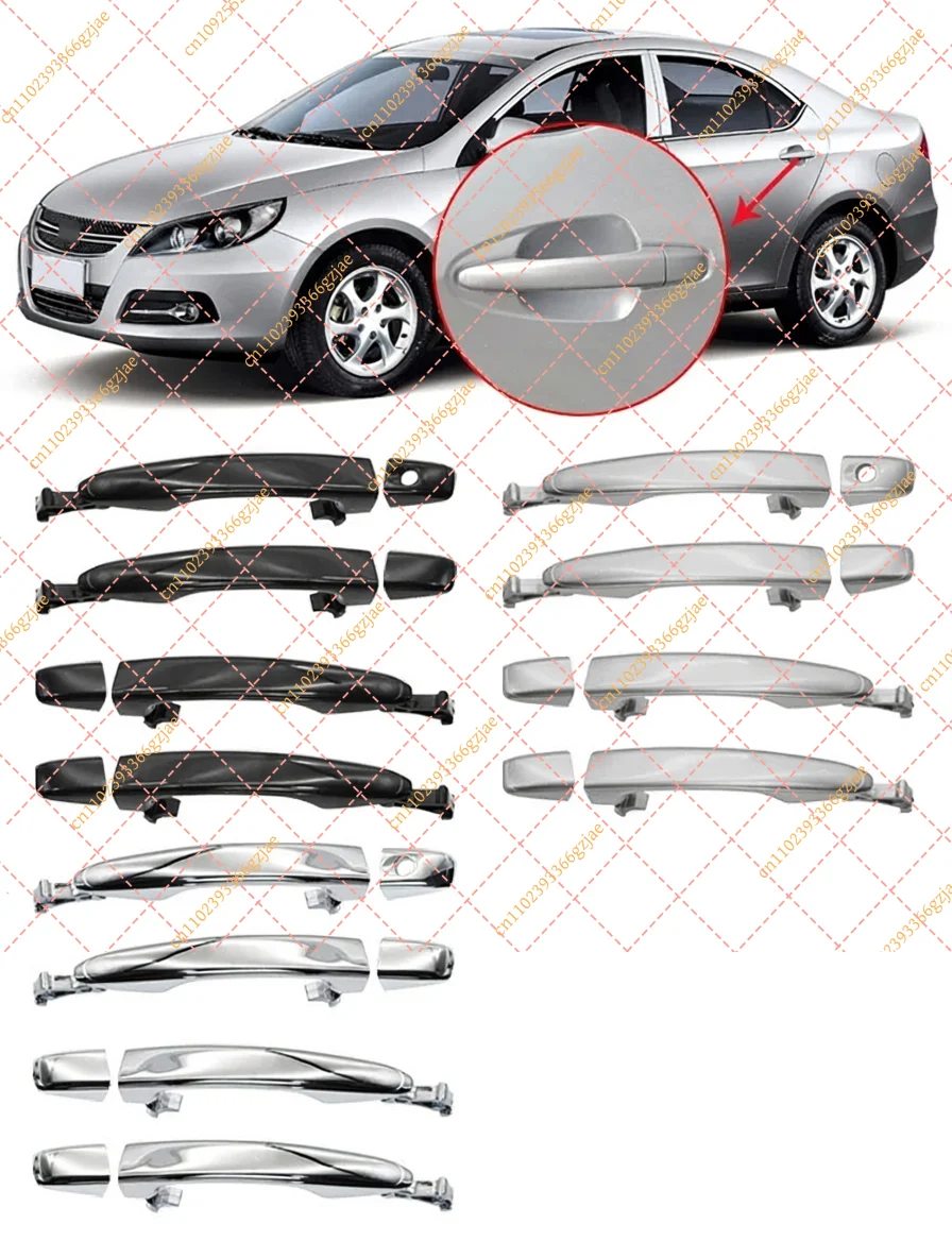 Outside Exterior Door Handle for JAC J5 2012-2019, Replacement Part 6105110U7101