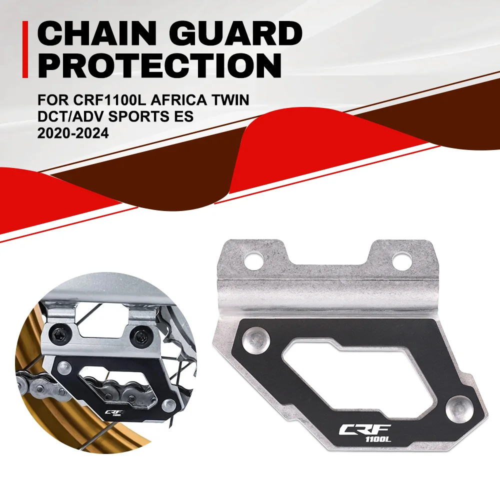 

Motorcycle Chain Guide Protector Guard Cover For HONDA CRF1100L AFRICA TWIN DCT/ADV SPORTS ES 2020 2021 2022-2024 CRF 1100L