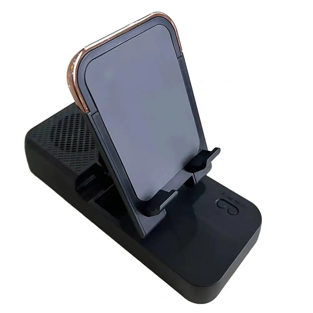 Mobile Phone Stand Triangular Load-bearing Phone Holder Telescopic Mobile Phone Holder with Wireless Bluetooth Speaker for Cell