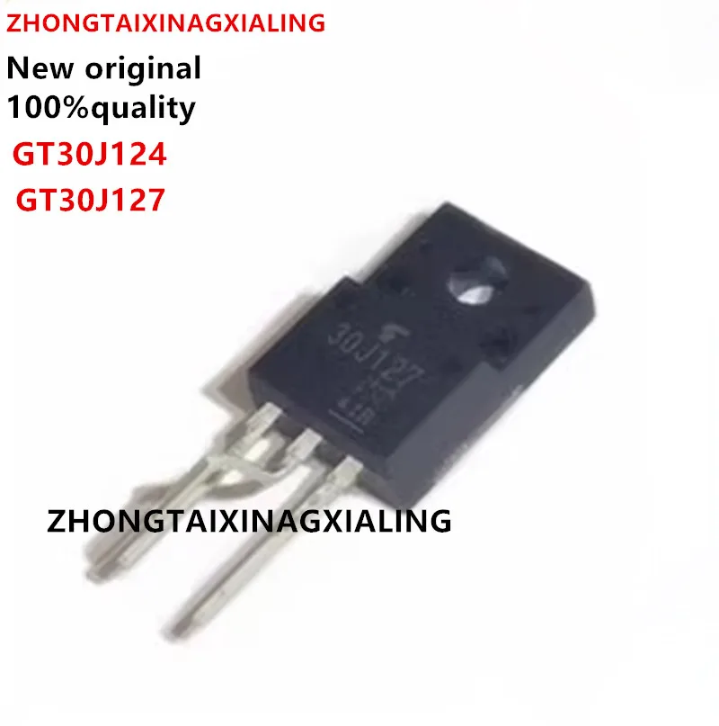 

10PCS New 30J124 GT30J124 GT30J127 TO-220F IGBT600V LCD commonly used field effect tube