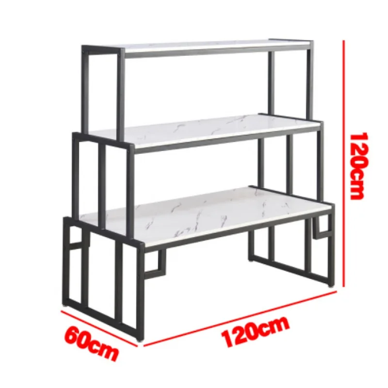 custom，Hot Selling Wooden Store Display Table For Shoe Store Display Furniture