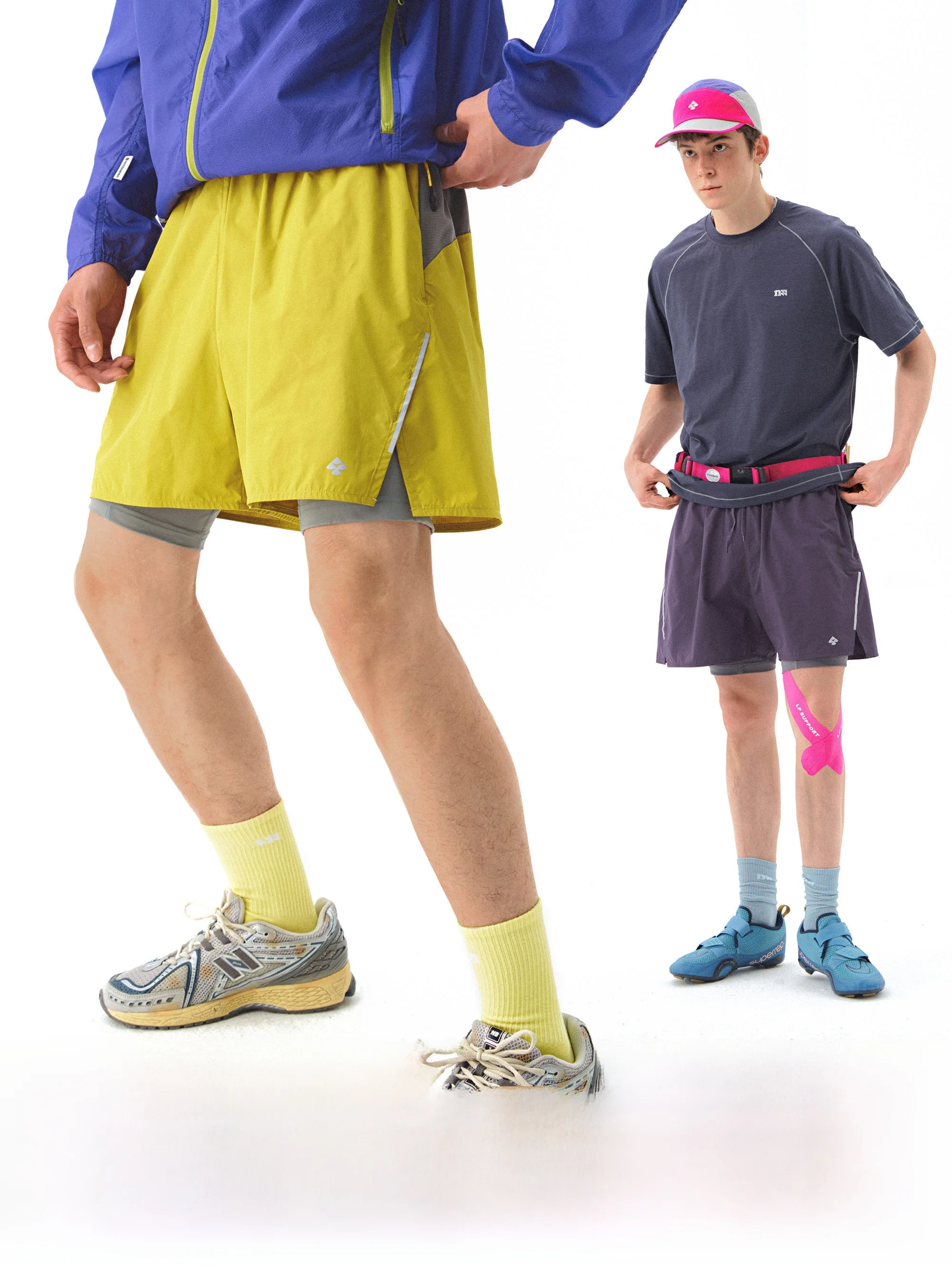 

Спортивные шорты для бега и походов, свободного кроя, 5 дюймов, молодежные, NOTHOMME, двухслойные, с эффектом двухслойности