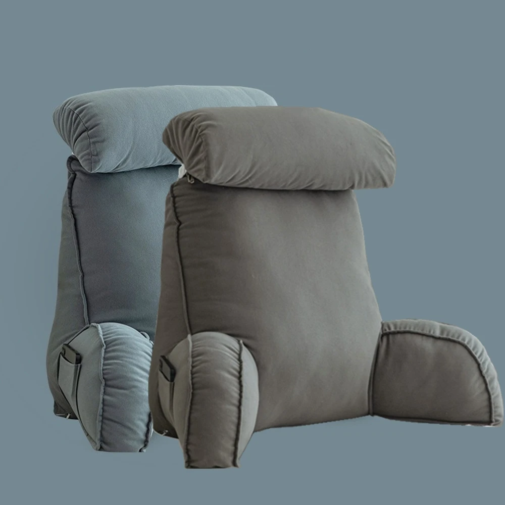 Reading Pillow for Sitting in Bed Back Pillow for Bed Sitting Up,Backrest Back Support Chair Pillow, College Dorm Essentials
