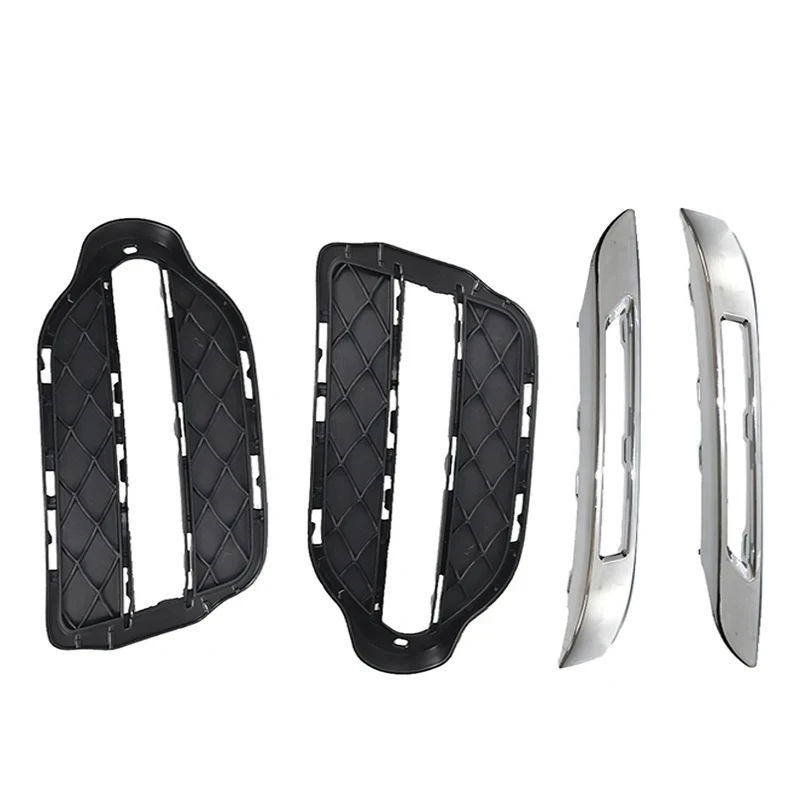 شبكة المصد الأمامي لمرسيدس بنز سي GLK ، غطاء مصباح ضباب السيارة