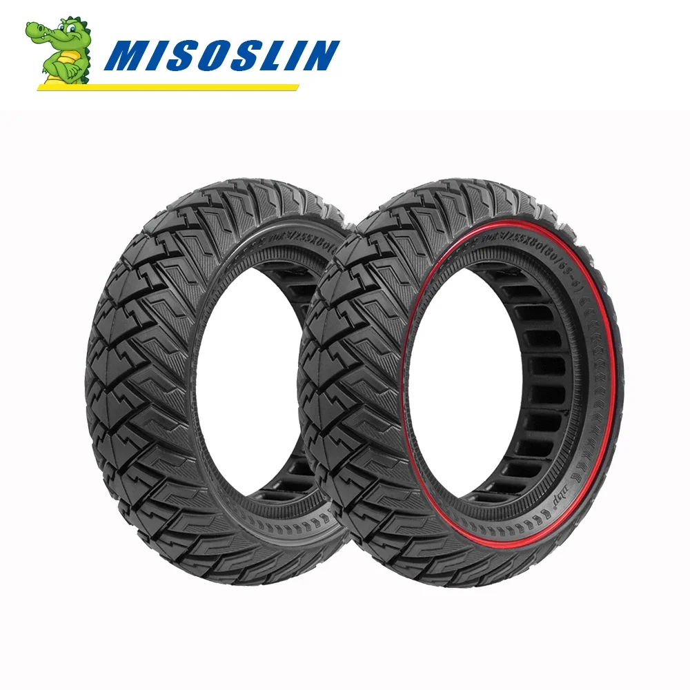 New Electric Scooter 10*3/255*80(80/65-6)Off-road Tubeless Solid Tire Explosion-proof for KUGOO M4 Pro/VSETT10+/Zero 10X/Kaabo