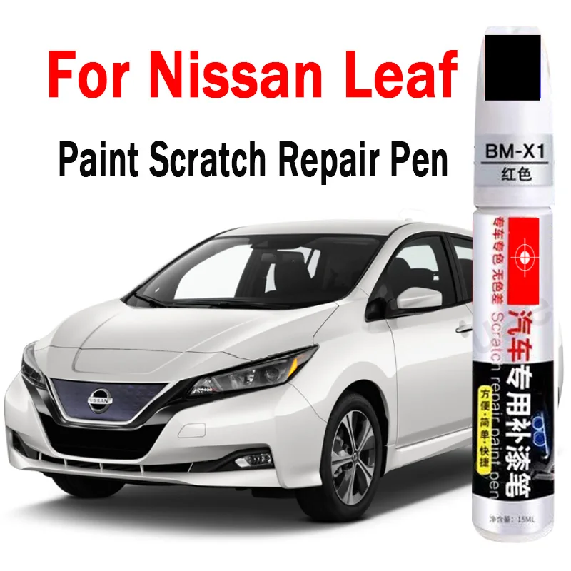 

Car Paint Repair Pen For 2010-2025 Nissan Leaf Paint Scratch Repair Auto Accessories Blue RAY White QAK Sliver K23 Black KH3