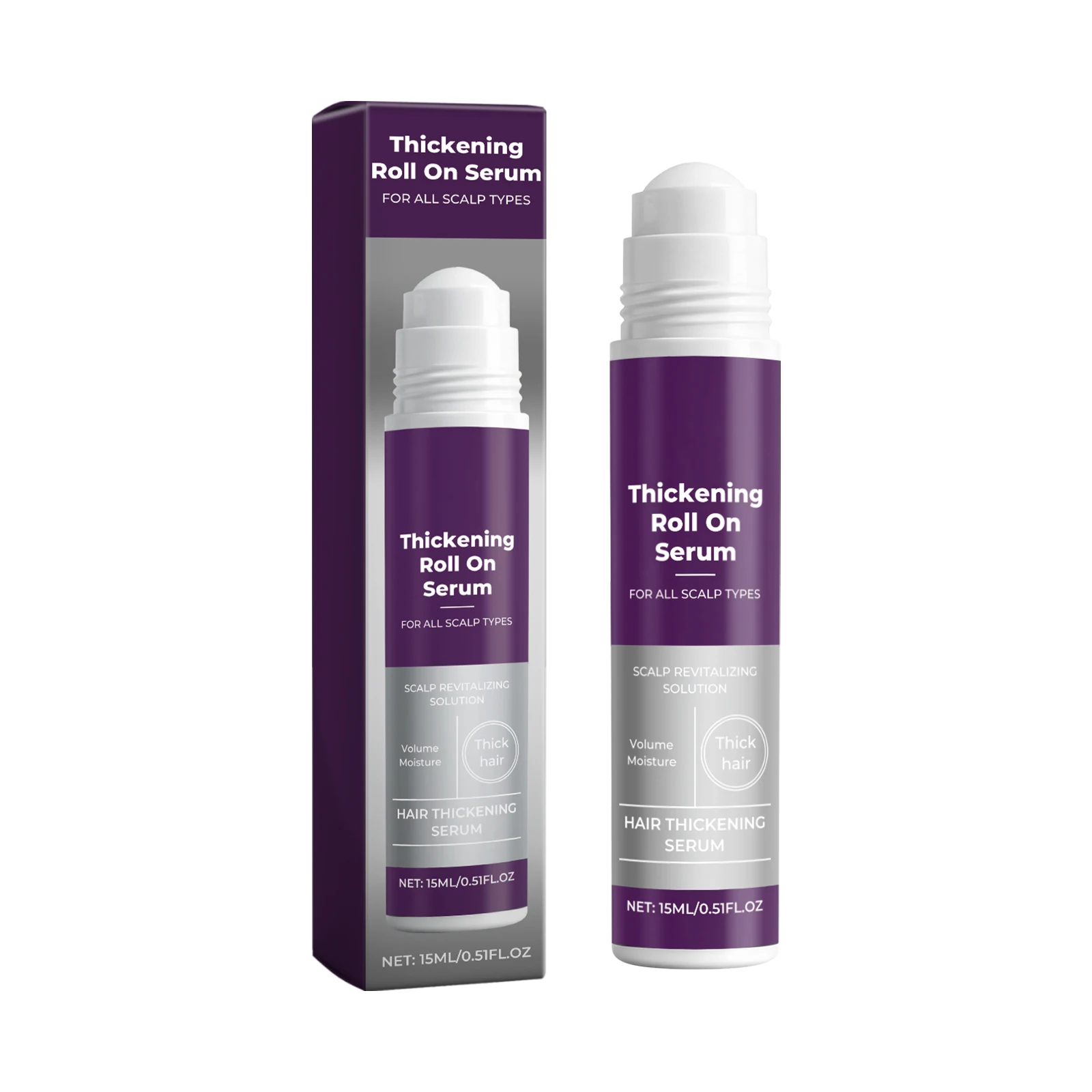 لفة شعر سميكة على مصل تغذي فروة الرأس تنشيط بصيلات الشعر تقوية جذور الشعر تعزيز النمو ترطيب جوهر العناية بالشعر