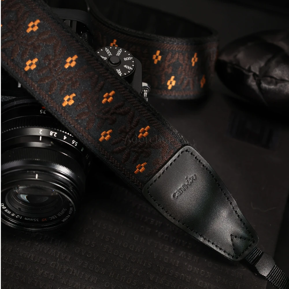 Universal Camera Strap Embroidery Series Ethnic Style Micro Single Strap Accessories