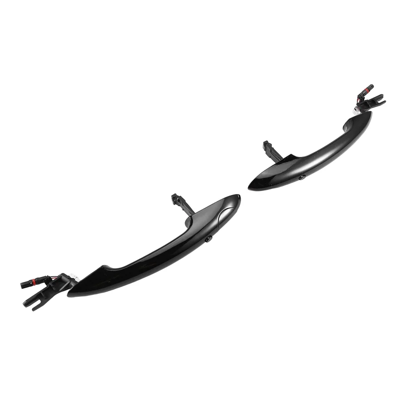 1Pair Outside Door Handle Comfort Access W/Key Button For BMW MINI F54 F55 F56 F57 F60 2014-2023 51712457413 51712457410-ABQF