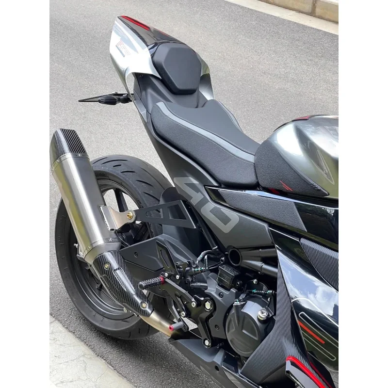 For CFMOTO 450SR Accessories Right Exhaust Hanger Bracket Muffler Pipe Connect Support Holder 450 SR 450 SR450 2023 2024 2022 - view 3