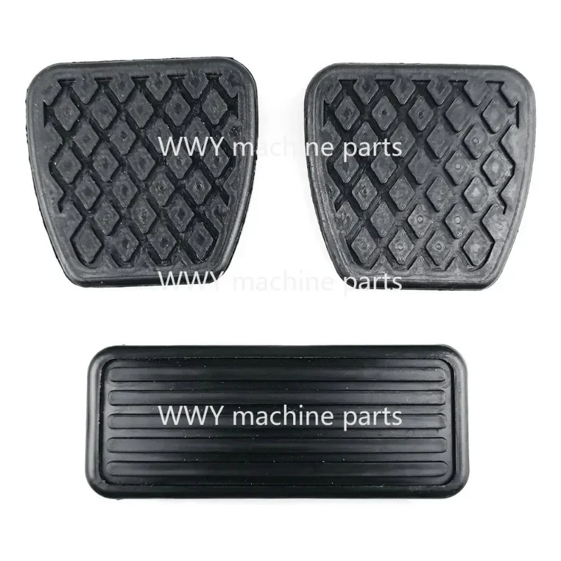 3Pcs/set Brake Clutch Pedal Pad Cover For Honda  Civic 1992-1995 17816-SK7-000 ABS Car Accessories