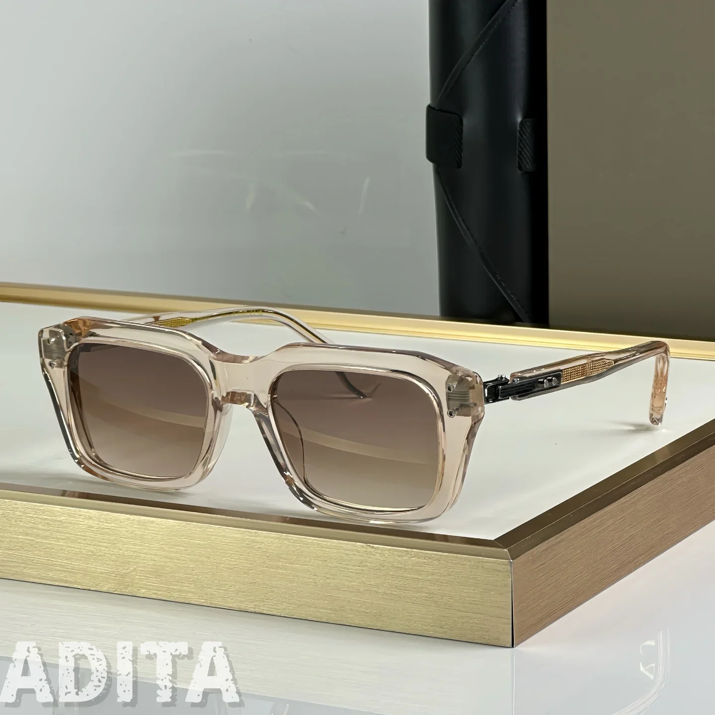 

DT GRANDMASTER NINE DTS464 Top Quality Sunglasses For Men And Women Luxury Brand Designer Fashion Sun Glasses UV400 With Box