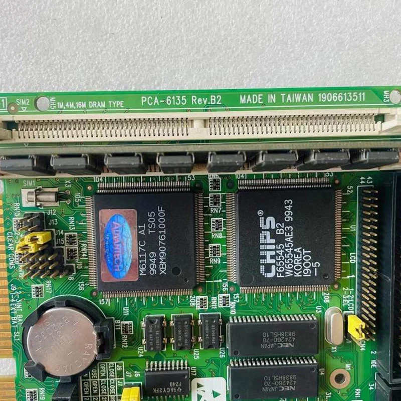 Original For Advantech PCA-6135 Rev.B2 Industrial Computer Motherboard Integrated CPU High Quality Fully Tested Fast Ship