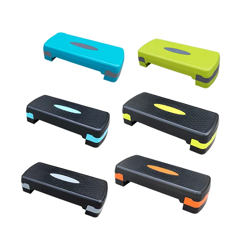 90cm Foam Aerobic Step Platform with 3 Risers Home Gym Fitness Training Board
