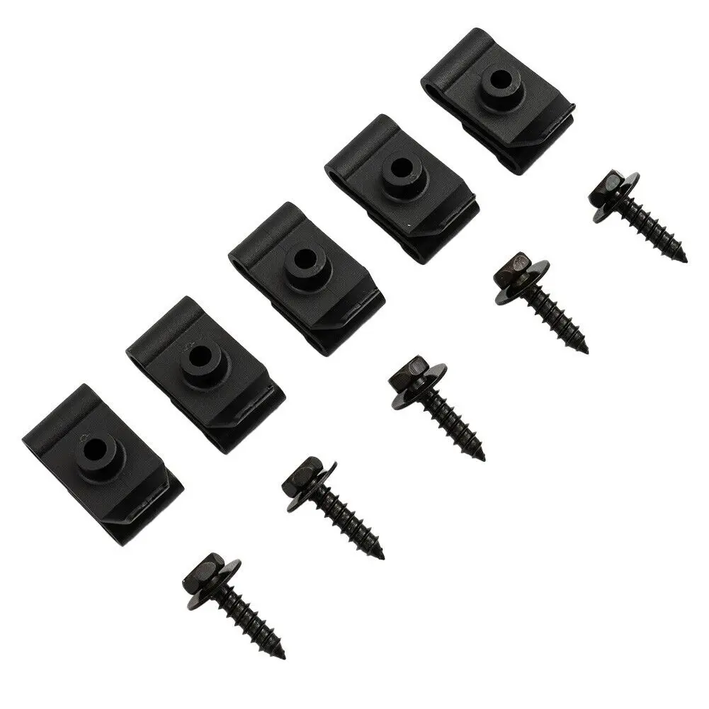 5set High Quality Car Fender Lining Wheel Arch Mudguard Trim Clips for Toyota Nuts Screw Auto Professional Accessories Parts ﻿