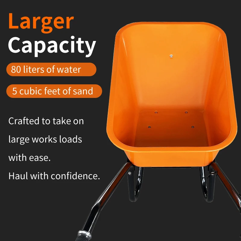 عربة يدوية كهربائية 24 فولت/12 أمبير EWB500 عالية الطاقة