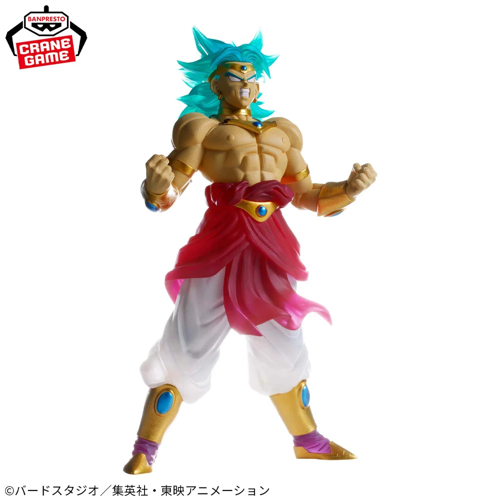 In Stock Original BANPRESTO CLEARISE Dragon Ball Z Super Saiyan Broly Figure Anime Model Genuine Boxed Toy