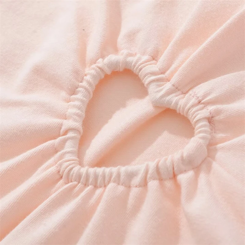 KEYANKETIAN 夏新女性の中空ハート装飾 Tシャツドレス甘い Y2K O ネック半袖スリムミニドレス綿