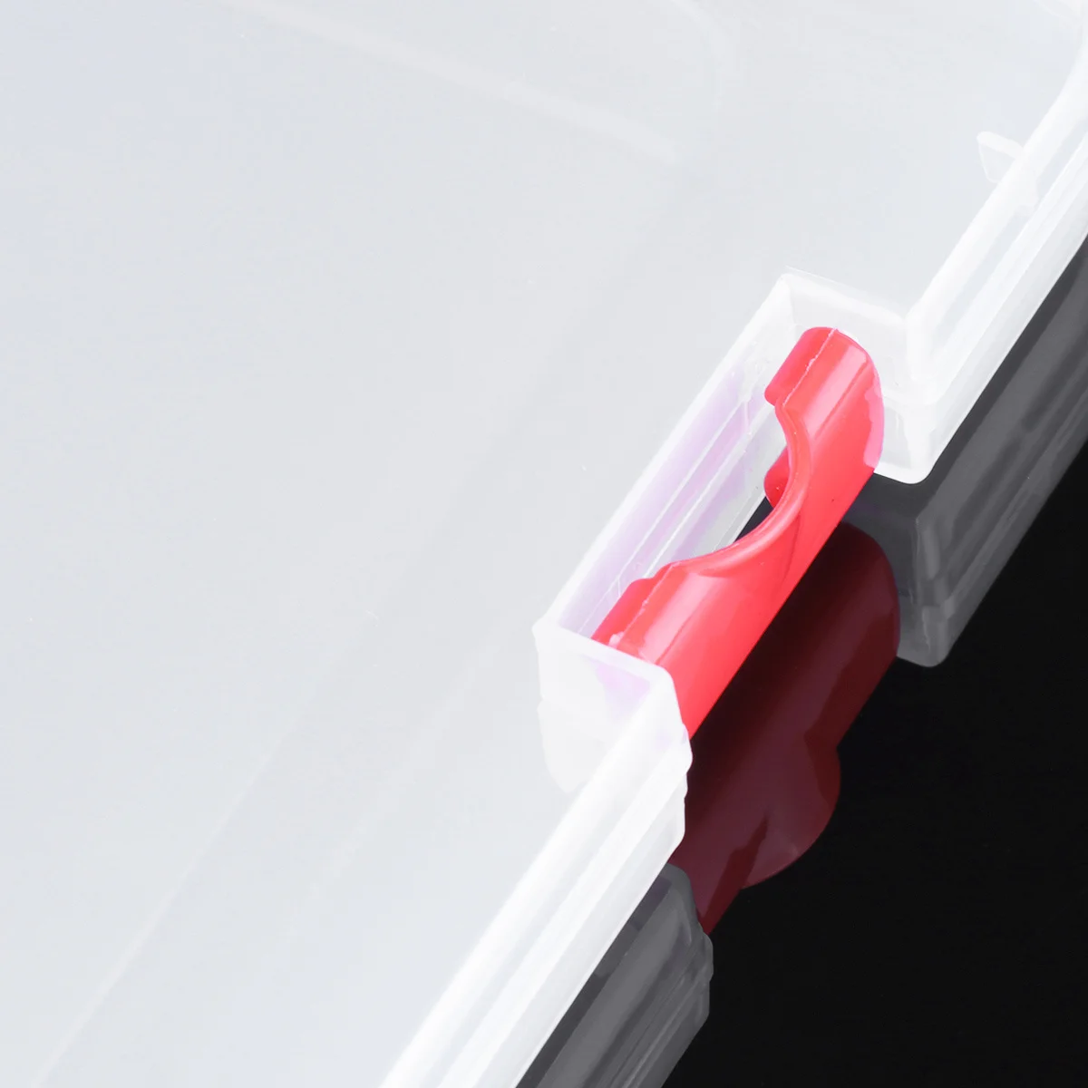 1 pz scatola di archiviazione di file efficiente salvaspazio organizzatore per forniture per ufficio documenti articoli vari giornalieri portatile rosso