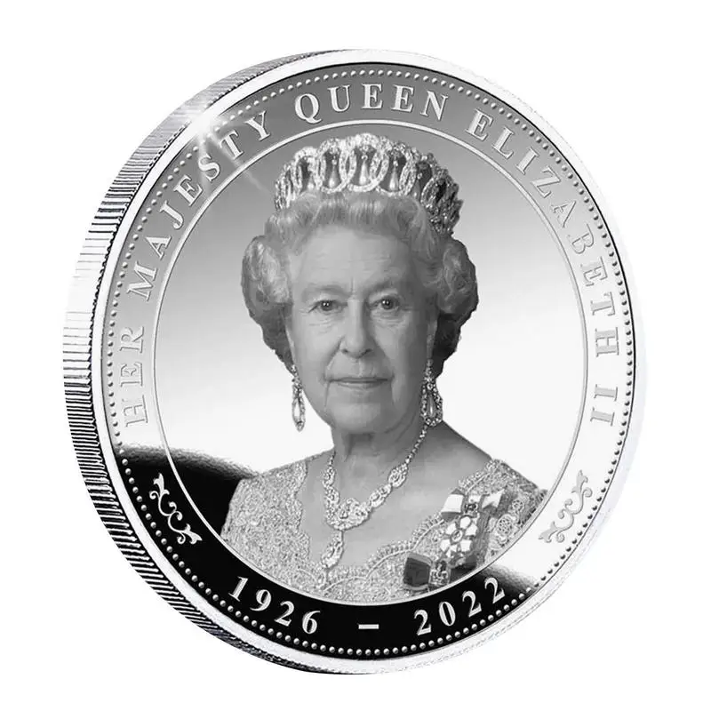 Queen Elizabeth II Memorial Coin 1926-2022 Featuring Her Majesty Queen Elizabeth Coin Uk Royal Challenge Coin Souvenir Gift