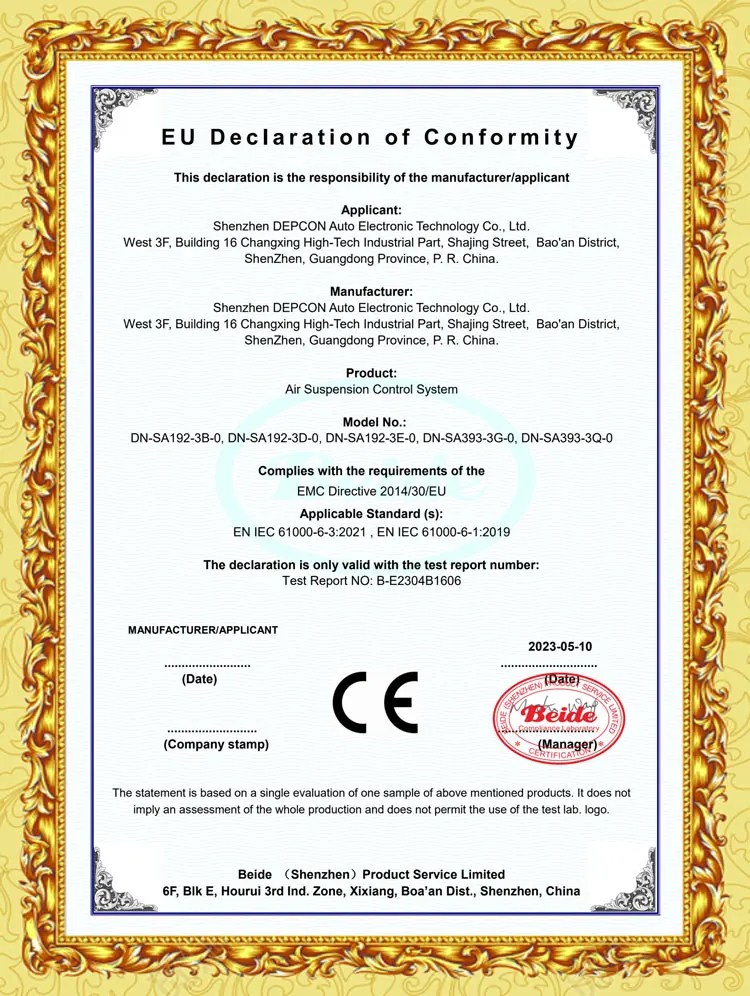 A4 2015 High Quality  Suspension Front Rear Shock Absorber